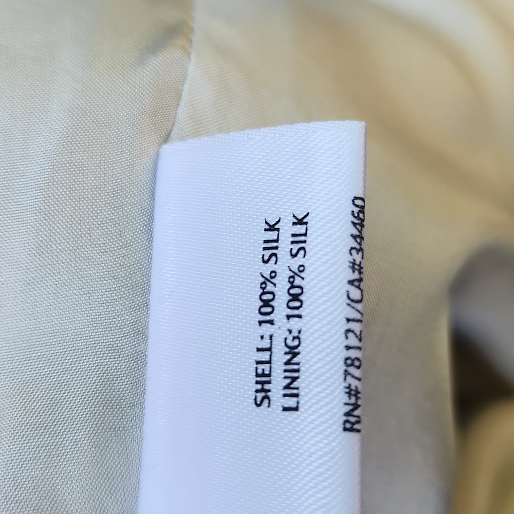 Eileen Fisher 100% silk light weight long coat PERFECT FOR FALL OR SPRING - Picture 4 of 12
